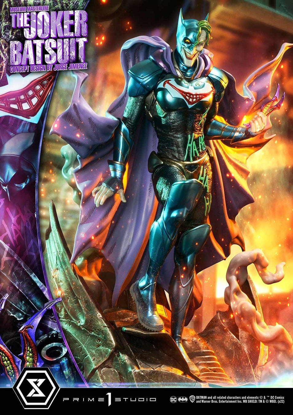 正義を強奪したスーパーヴィラン Dcコミックス バットマン ジョーカー ウォー より ジョーカー バットスーツ を立体化 株式会社プライム1スタジオのプレスリリース 正義を強奪したスーパーヴィラン Dcコミックス バットマン ジョーカー ウォー より ジョーカー バットスーツ を立体化 株式会社プライム1スタジオのプレスリリース