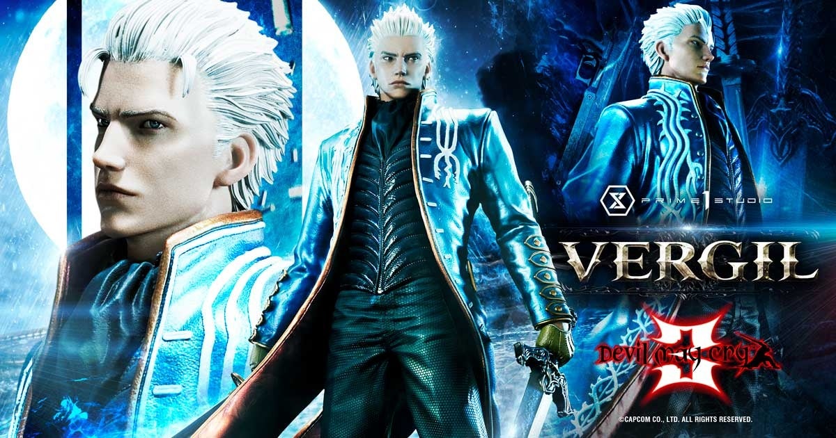 『デビル メイ クライ 3』バージルの1/4ポリストーン製スタチューが登場!ダンテとの共闘シーンも再現可能 『デビル メイ クライ 3』バージルの1/4ポリストーン製スタチューが登場!ダンテとの共闘シーンも再現可能