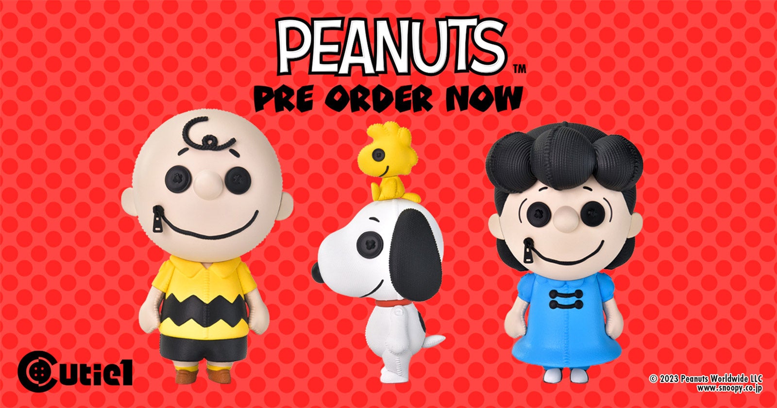スヌーピー & ウッドストック、チャーリー、ルーシー!ピーナッツの仲間たちがCutie1フィギュアになって登場 スヌーピー & ウッドストック、チャーリー、ルーシー!ピーナッツの仲間たちがCutie1フィギュアになって登場