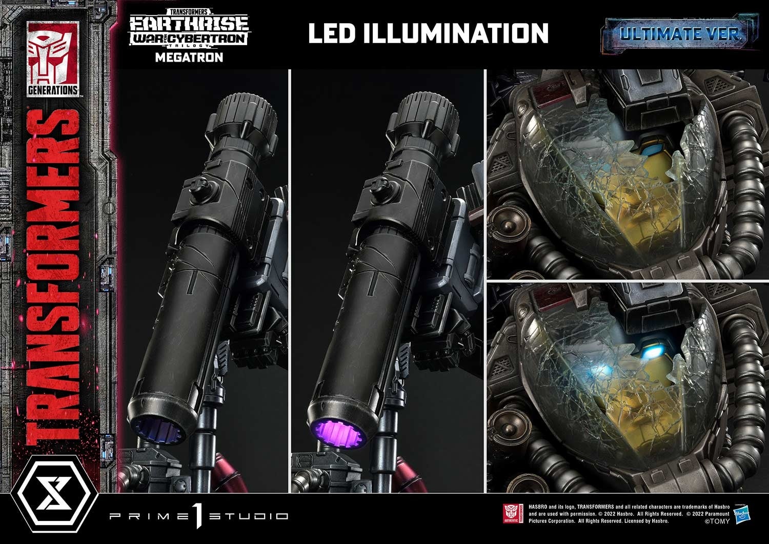 トランスフォーマーより ディセプティコンの統率者 破壊大帝 メガトロン が全高70cmオーバーのハイエンド フィギュアで登場 株式会社プライム1スタジオのプレスリリース トランスフォーマーより ディセプティコンの統率者 破壊大帝 メガトロン が全高70cmオーバーのハイエンド フィギュアで登場 株式会社プライム1スタジオのプレスリリース