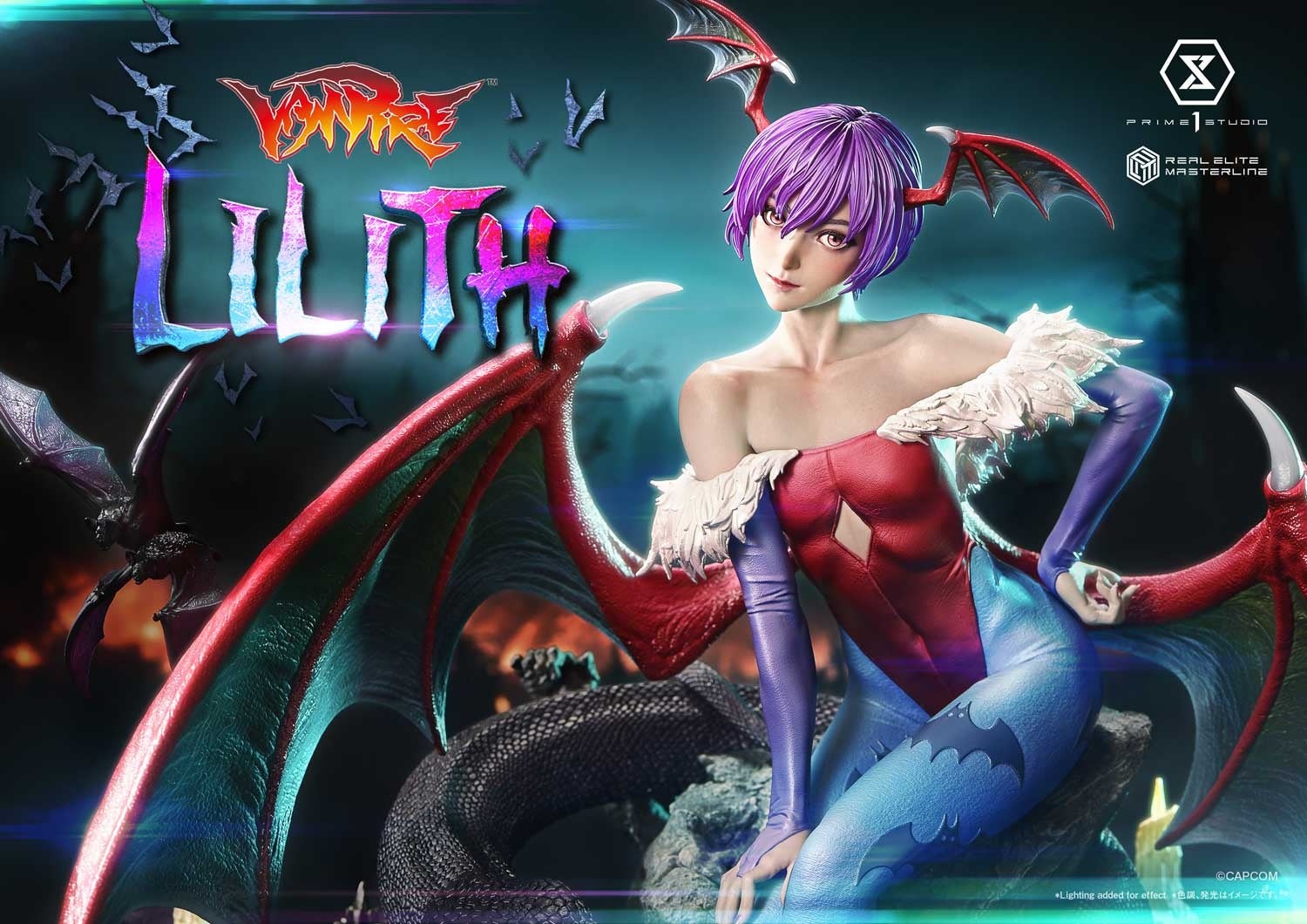 【予約開始】ヴァンパイア リリス 1/4スタチュー!美しき悪魔が降臨 【予約開始】ヴァンパイア リリス 1/4スタチュー!美しき悪魔が降臨