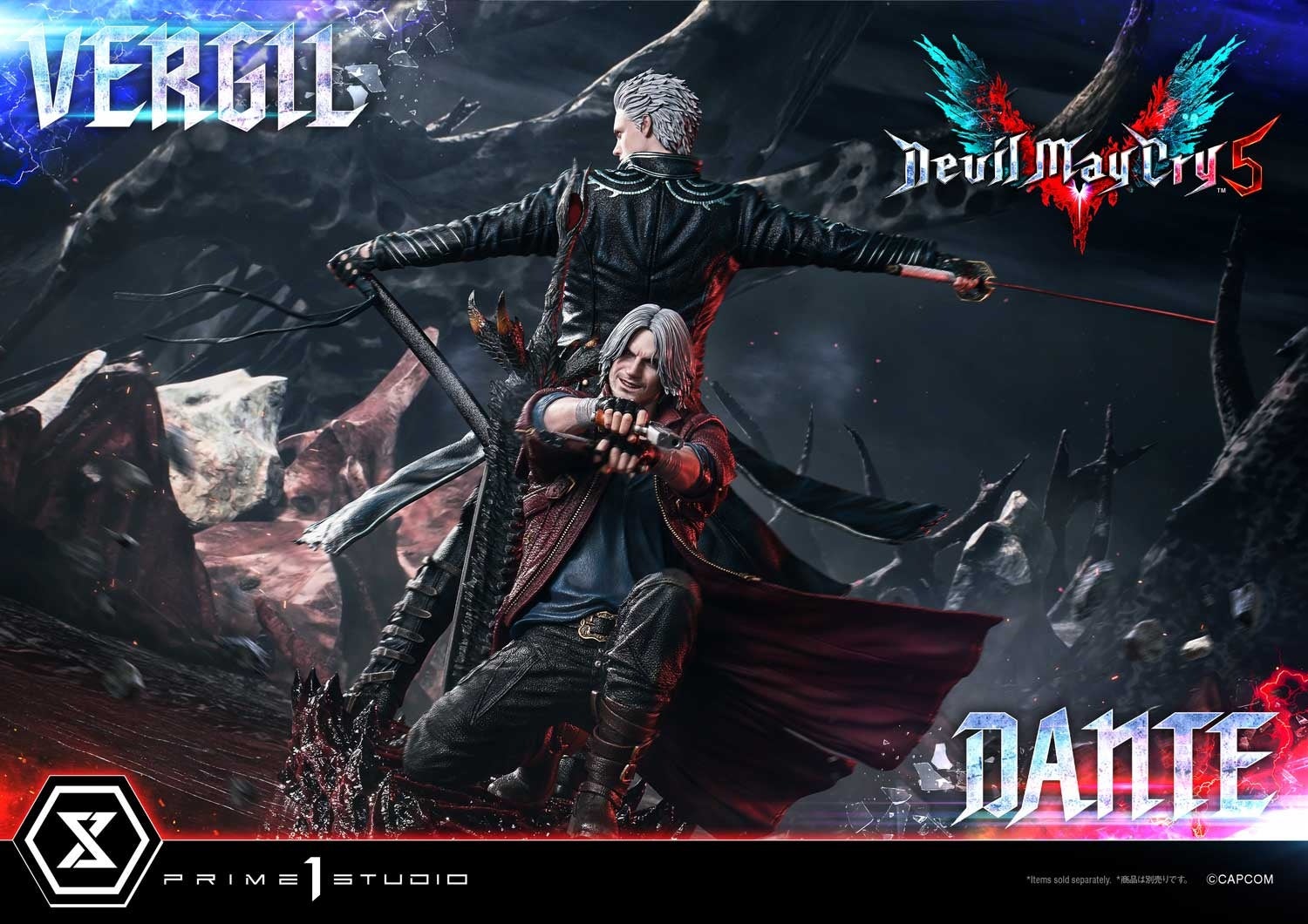 DMC5 ダンテ&バージル、究極のスタチュー予約開始! DMC5 ダンテ&バージル、究極のスタチュー予約開始!