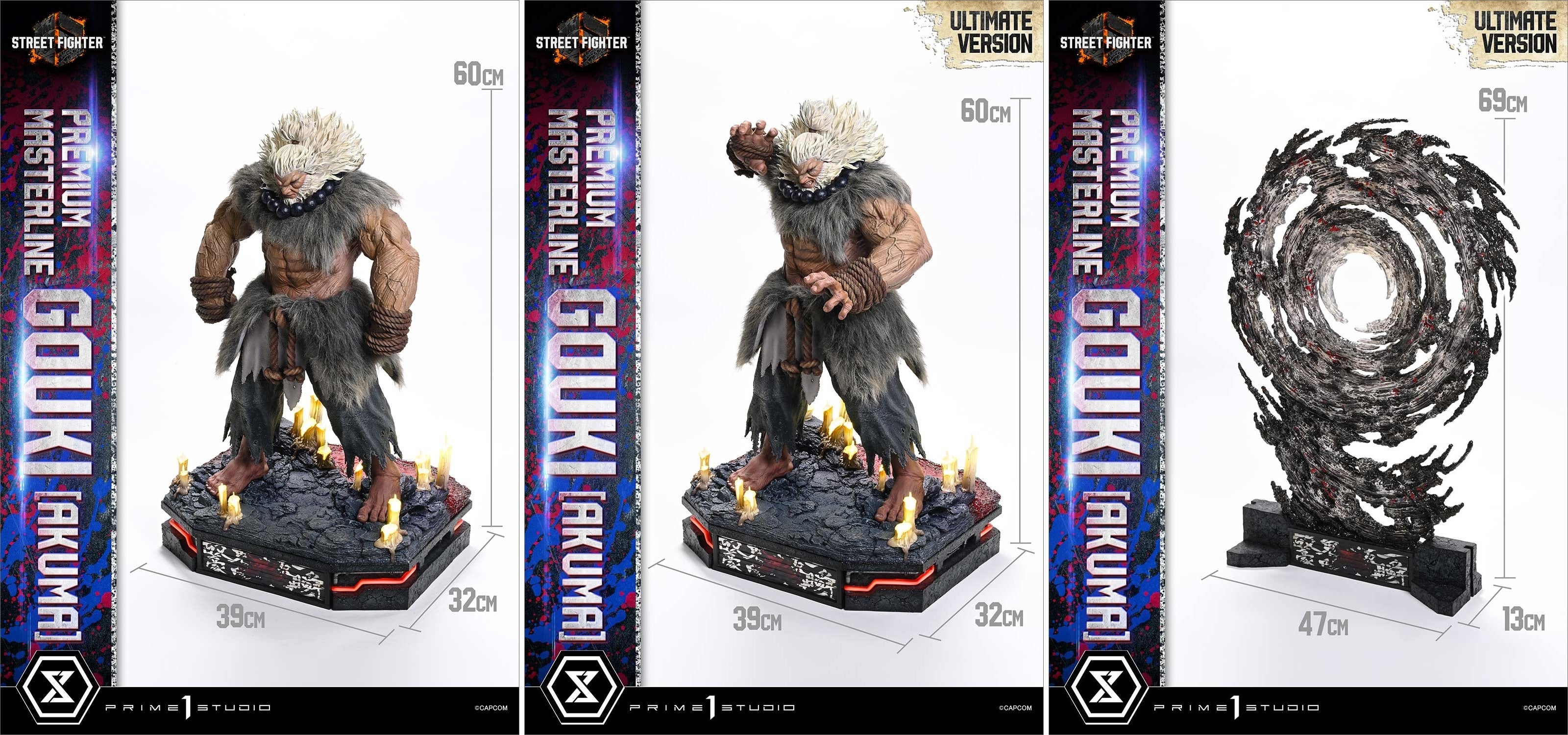 瞬獄殺のポーズも！『ストリートファイター6』の「豪鬼」を1/4スケール