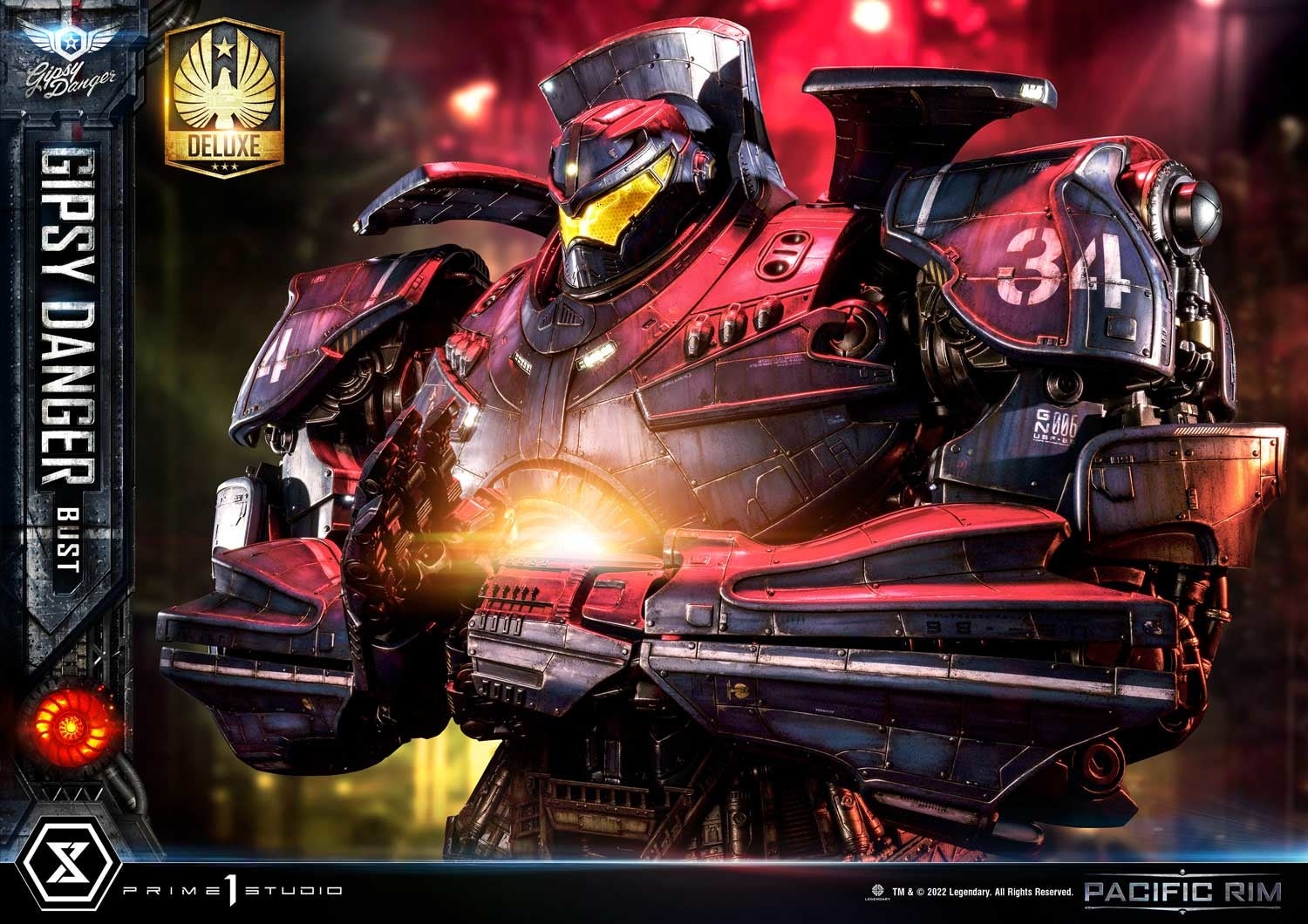 パシフィック リムから主役機 ジプシー デンジャー が大迫力の ライフサイズバスト で登場 株式会社プライム1スタジオのプレスリリース パシフィック リムから主役機 ジプシー デンジャー が大迫力の ライフサイズバスト で登場 株式会社プライム1スタジオのプレスリリース