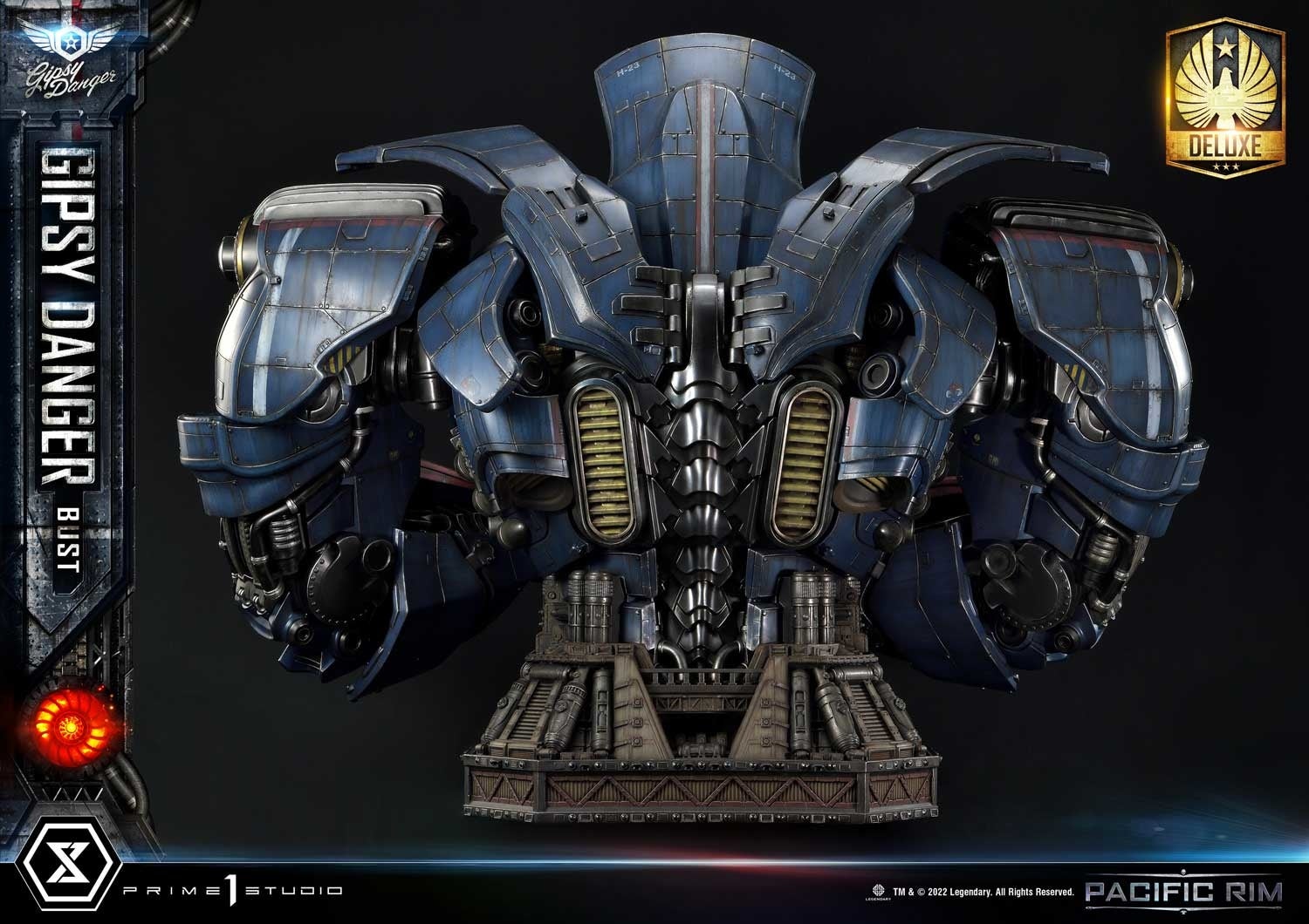 パシフィック リムから主役機 ジプシー デンジャー が大迫力の ライフサイズバスト で登場 株式会社プライム1スタジオのプレスリリース パシフィック リムから主役機 ジプシー デンジャー が大迫力の ライフサイズバスト で登場 株式会社プライム1スタジオのプレスリリース