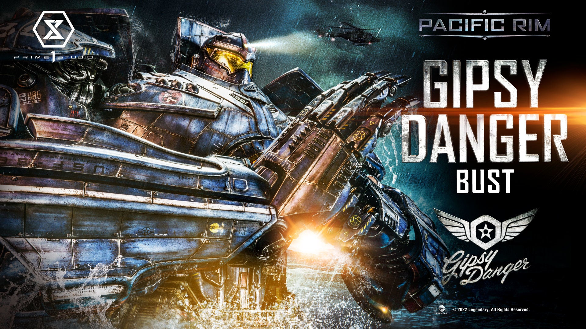 パシフィック リムから主役機 ジプシー デンジャー が大迫力の ライフサイズバスト で登場 株式会社プライム1スタジオのプレスリリース パシフィック リムから主役機 ジプシー デンジャー が大迫力の ライフサイズバスト で登場 株式会社プライム1スタジオのプレスリリース