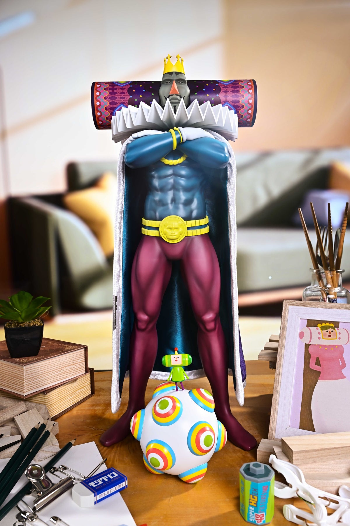 『塊魂』の「王子」と「王様」がフィギュア化!プライム1スタジオの新シリーズ「A-SYMBOL」第1弾が予約受付中