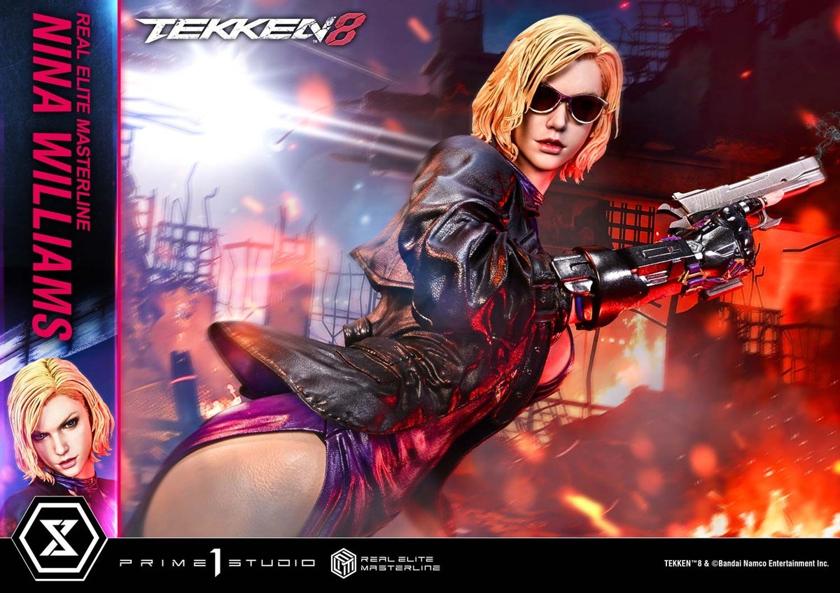 『TEKKEN 8』ニーナ・ウィリアムズが1/4スケールスタチューに プライム1スタジオが10月29日より予約受付