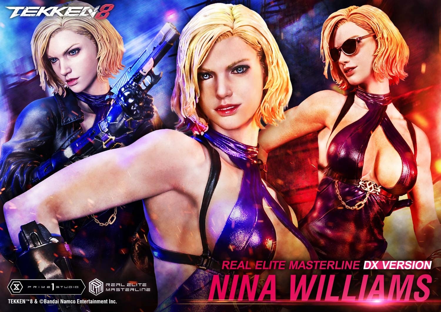 Silent Assassinをリアルに表現！『TEKKEN 8』のニーナ・ウィリアムズが、1/4スケールスタチューに