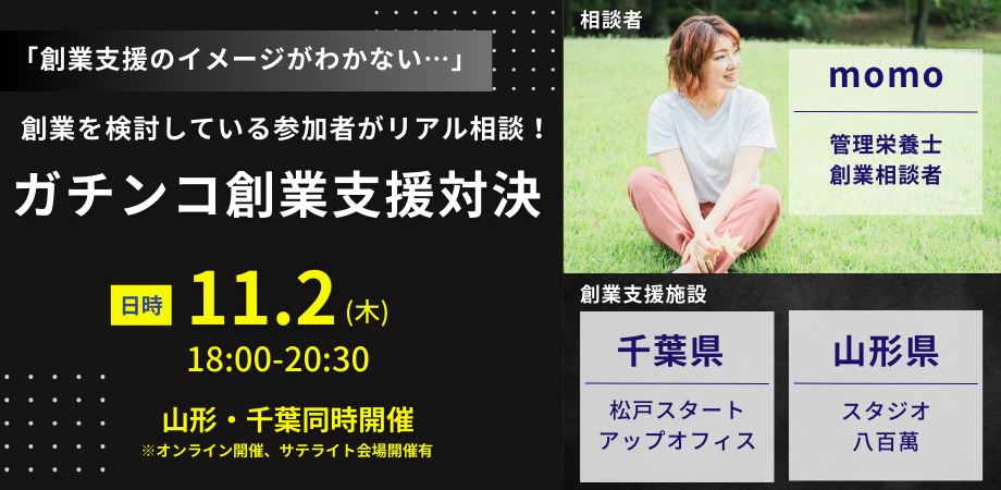 「ガチンコ創業支援対決」イベント登壇者