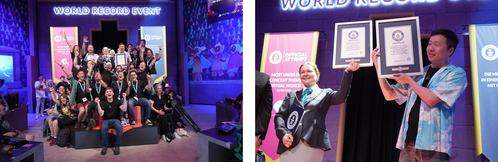 Sky、ギネス世界記録を更新!最大1万人同時接続のバーチャルコンサート開催 Sky、ギネス世界記録を更新!最大1万人同時接続のバーチャルコンサート開催