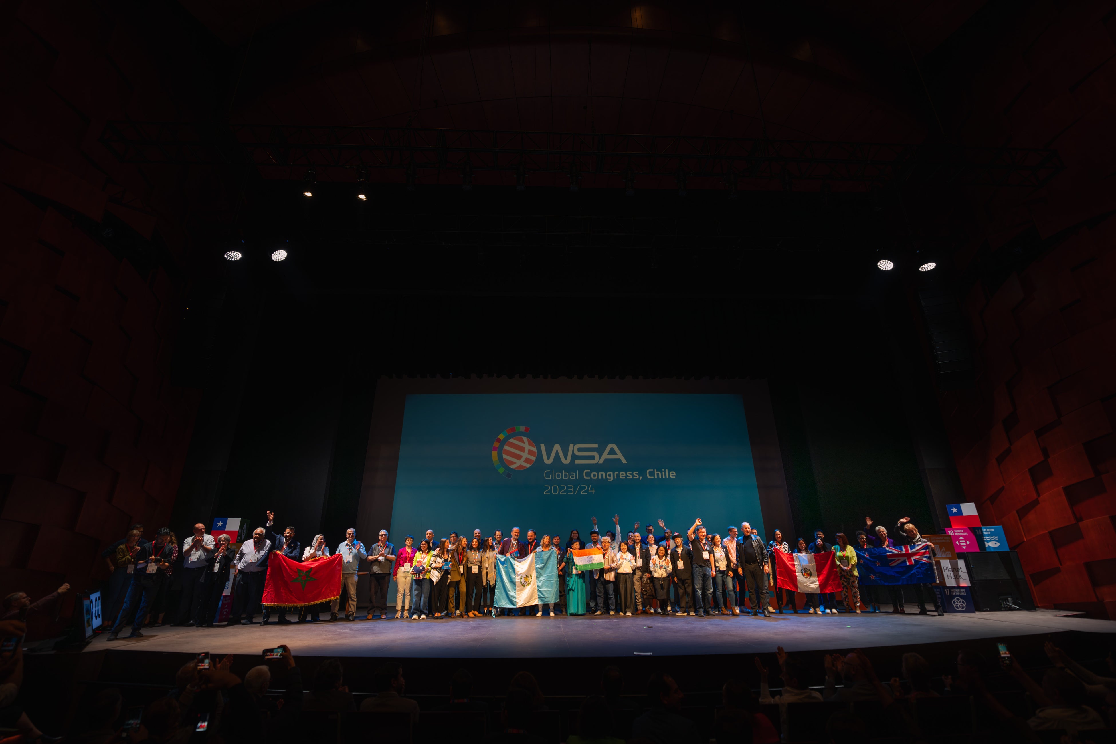 世界各国の受賞者と