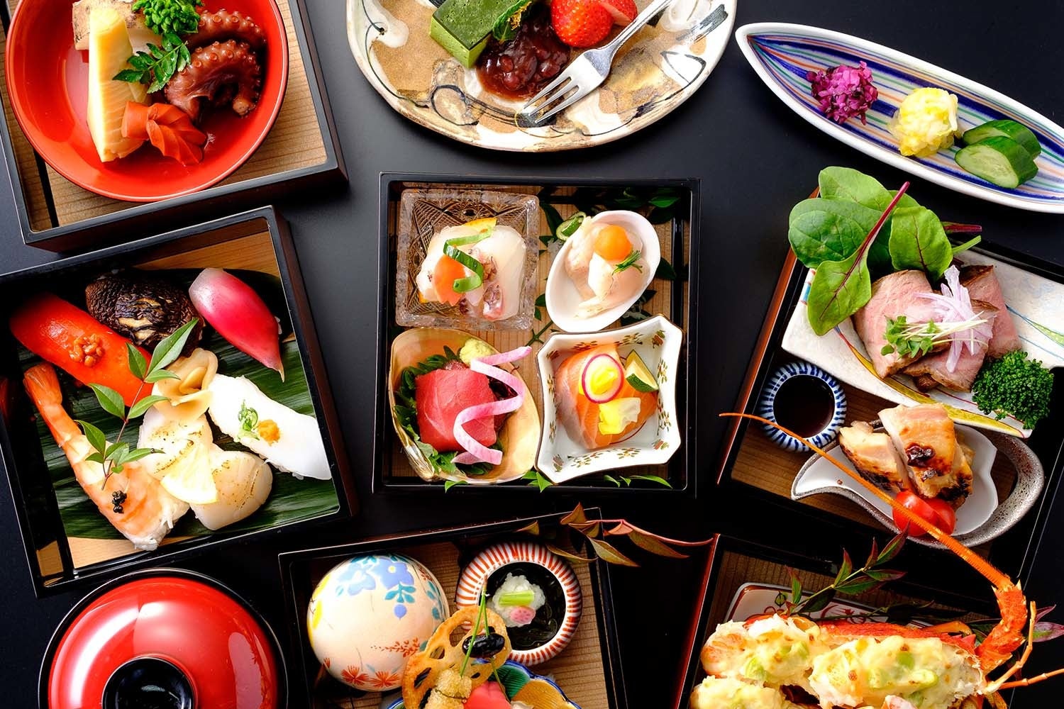 6段重箱会席イメージ