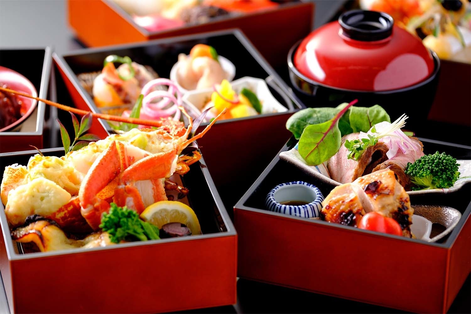 6段重箱会席イメージ