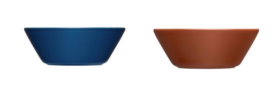 ティーマ ボウル15cm   ヴィンテージ ブルー、 ヴィンテージ ブラウン