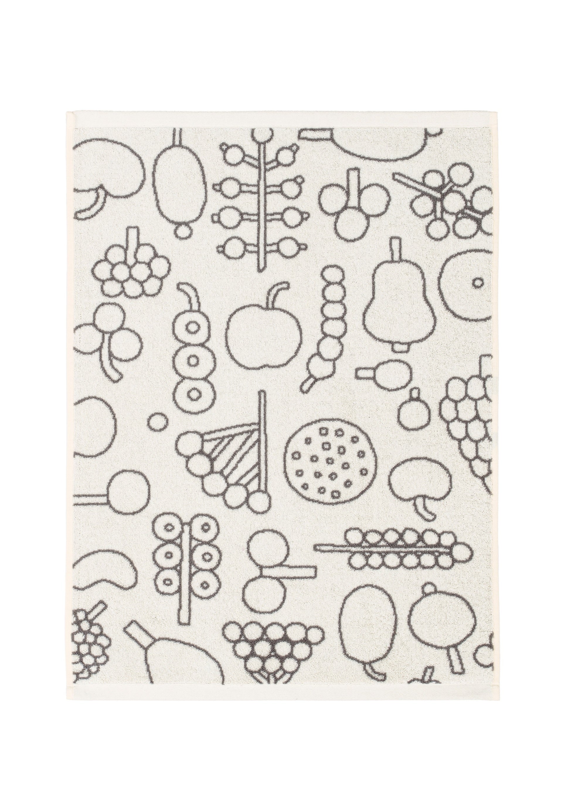 フルッタ ハンドタオル 50x70cm グレー