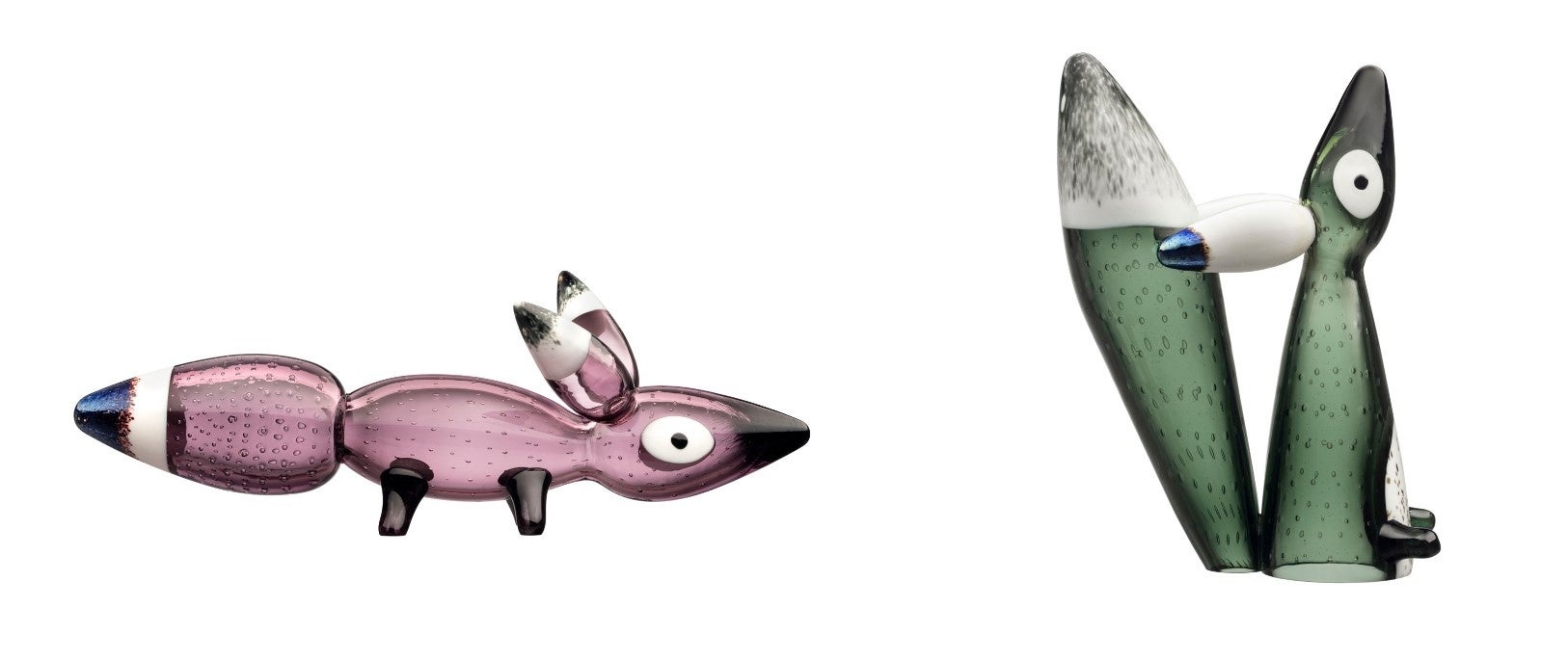 ヴルぺス レッドフォックス カルーナ(左) ポーラーフォックス パイングリーン(右)