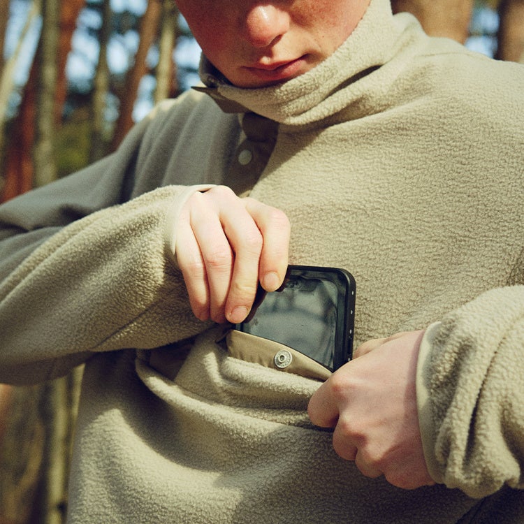 抗菌加工フラップ付き チェストポケット