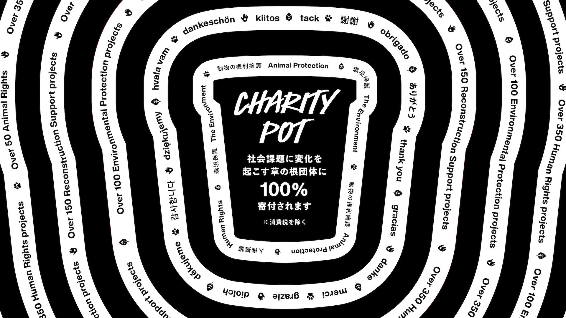 『チャリティポット15周年キャンペーン』イメージ画像