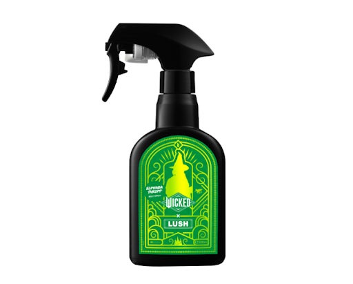 ラッシュ ウィキッド グリンダ アップランド ボディスプレー Wicked x Lush>オズを称えよ!来春公開の映画『ウィキッド