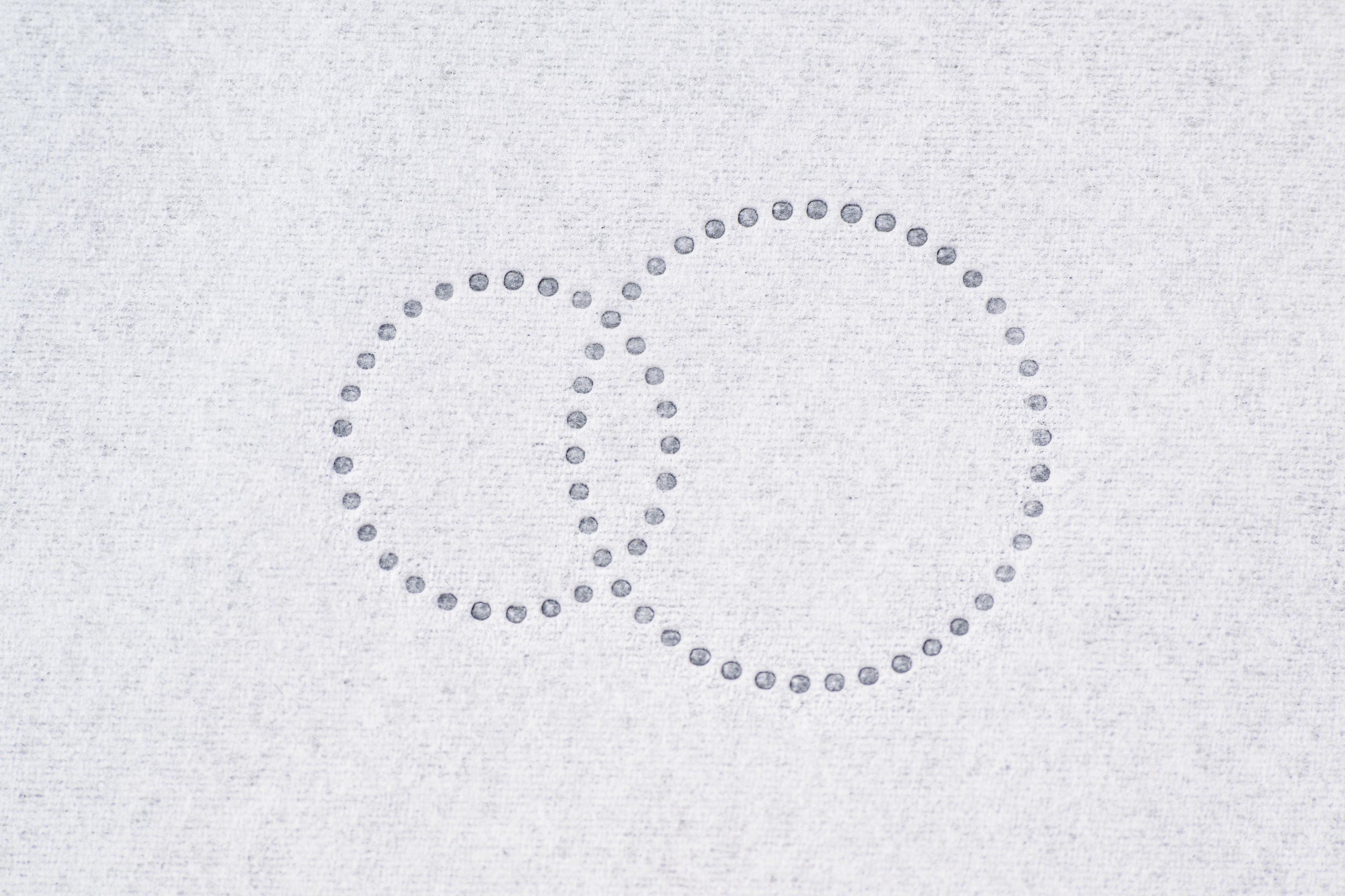 水玉パターンエンボス