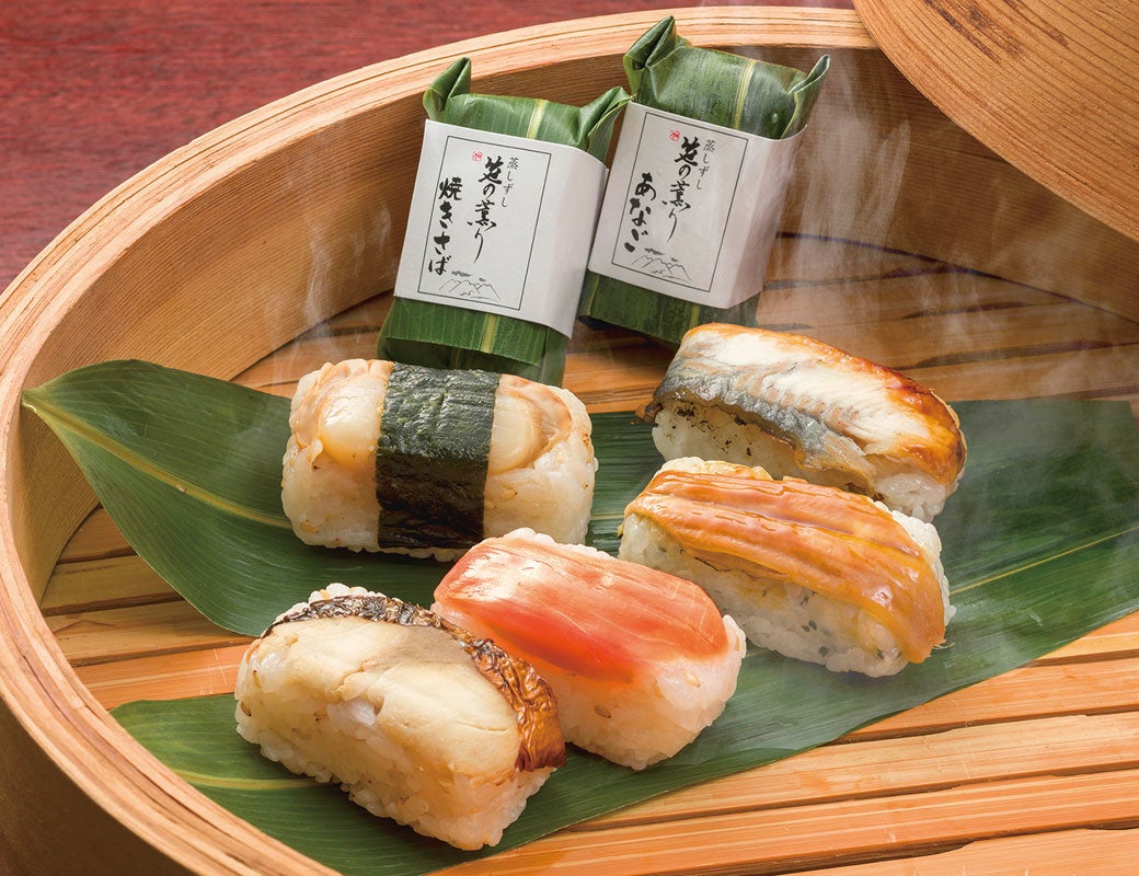 笹蒸し寿司イメージ