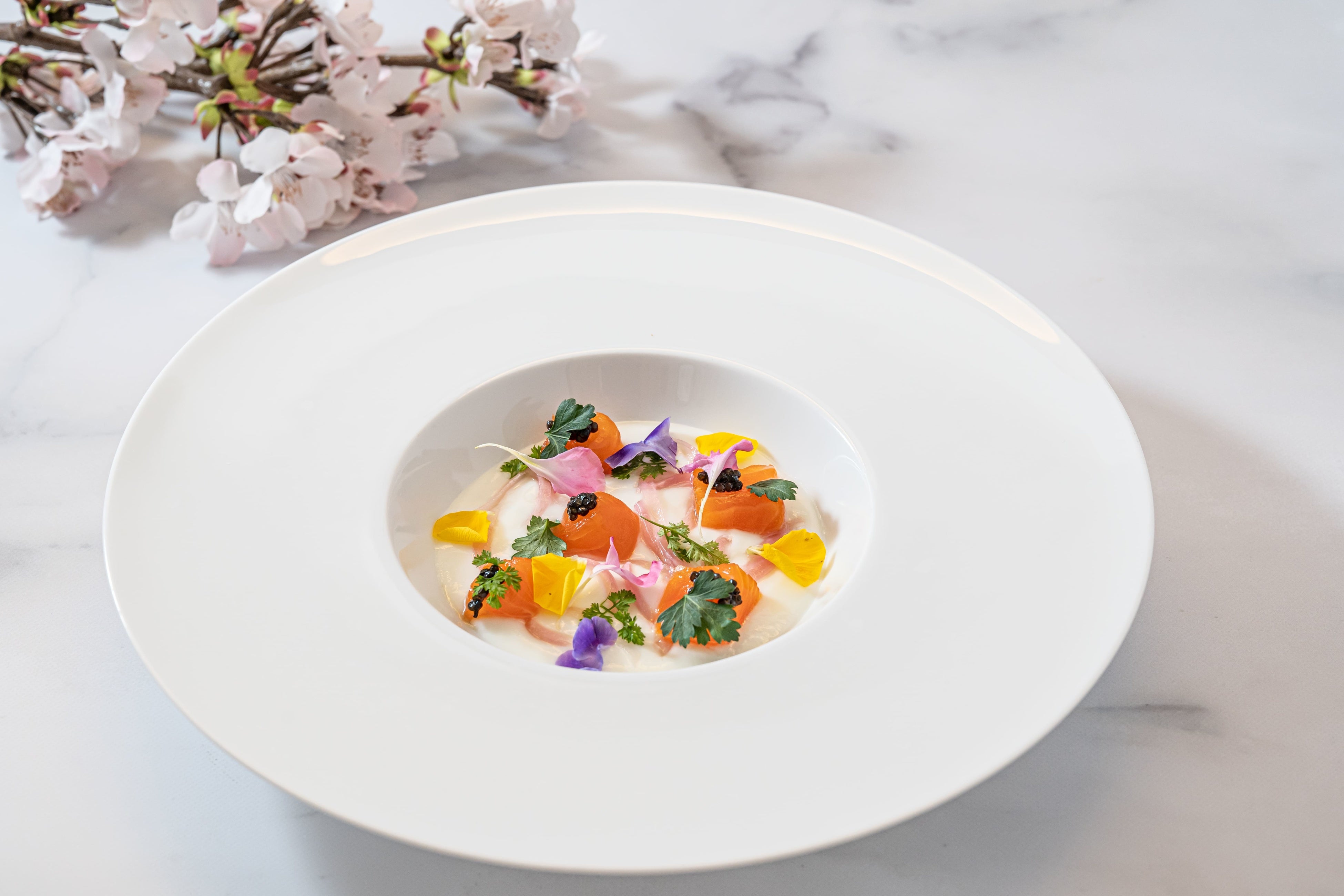 ボタニカコース（玉葱のパンナコッタ）