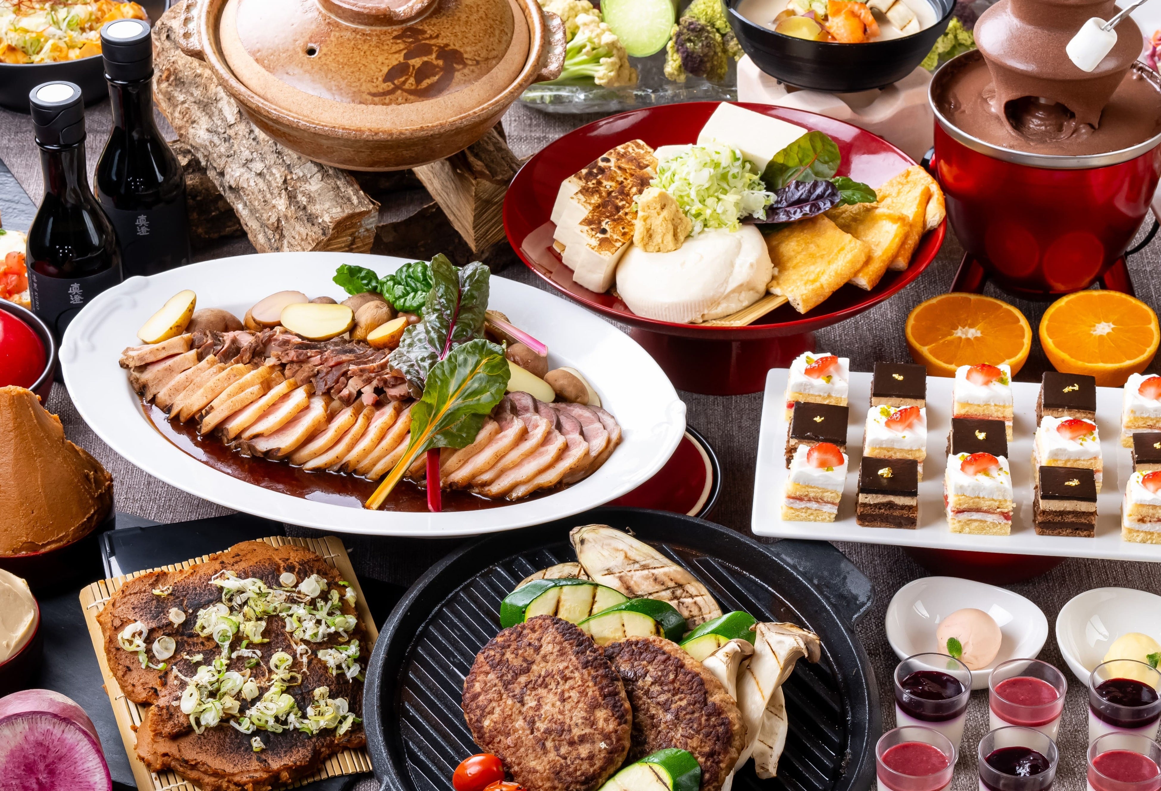 ディナーブッフェ - 安曇野ちひろ美術館×ANA ホリデイ・インリゾート信濃大町くろよん　宿泊プラン