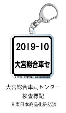 ▲レア「大宮総合車両センター 検査標記」
