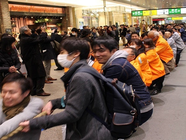 2019年の大綱引き大会の様子(2)