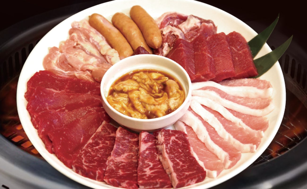 焼肉盛り合わせ 2,000円〜