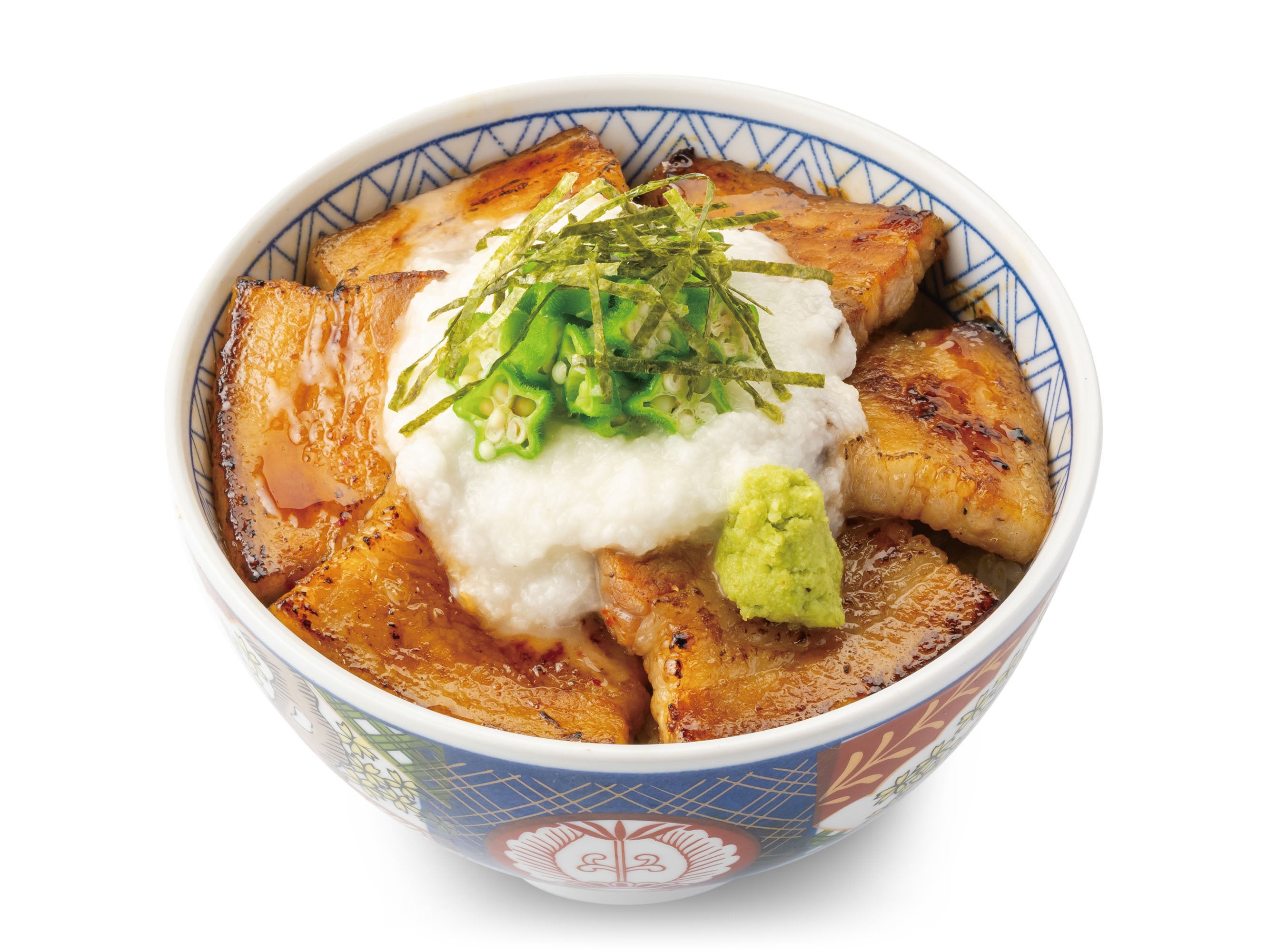 9月限定 山芋オクラ豚丼