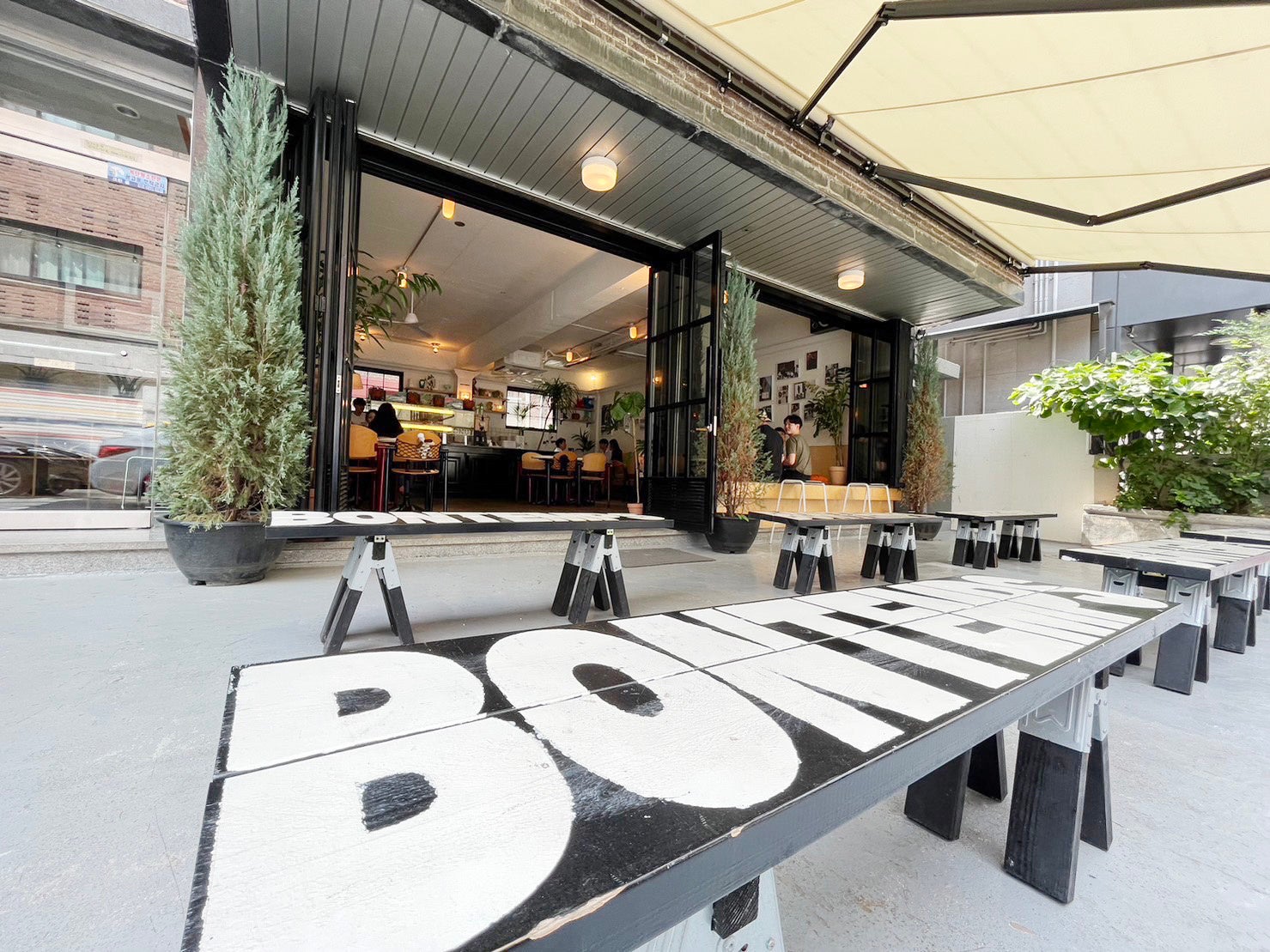 ソウルの店舗外観