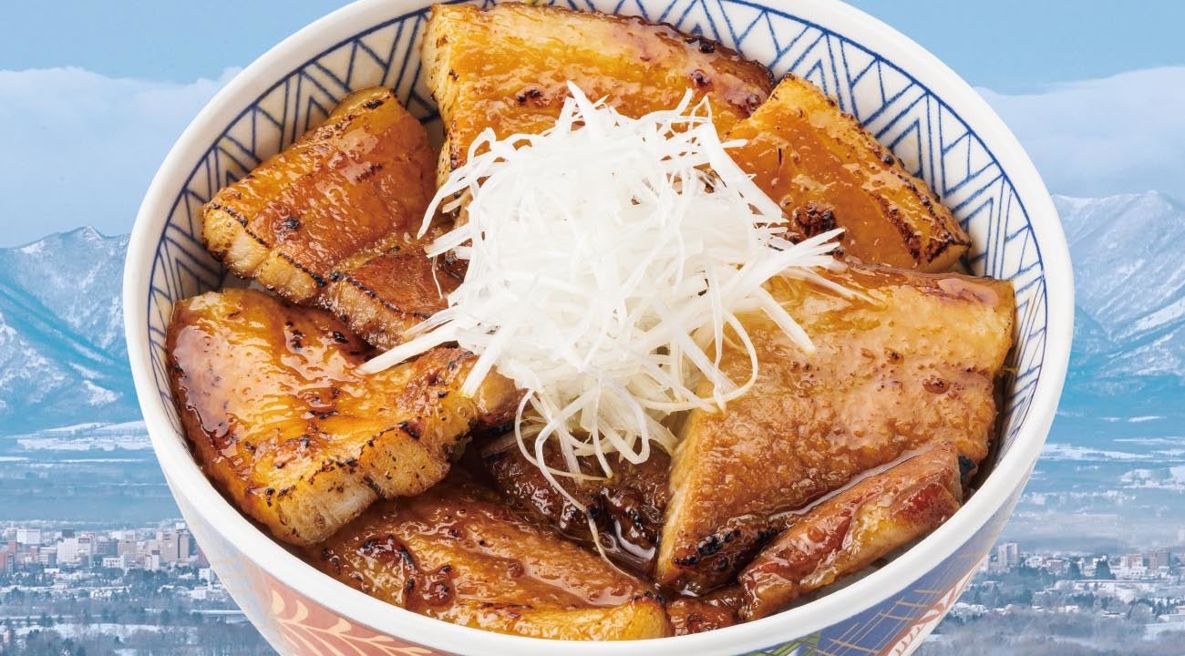 北海道帯広の味・豚バラ丼〈並〉