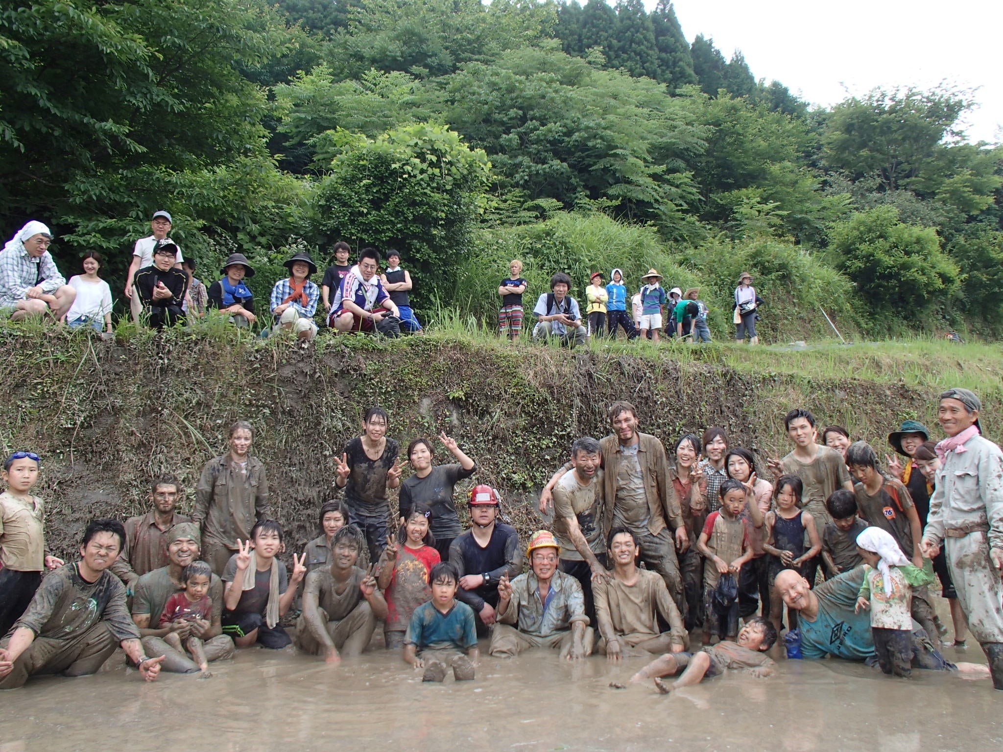 国際ワークキャンプの様子