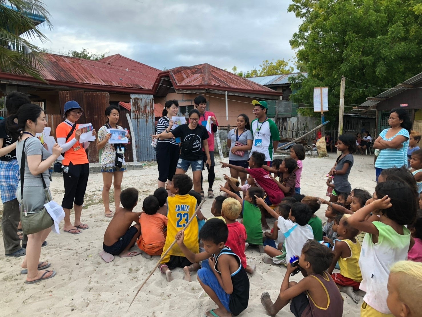 国際ワークキャンプの様子