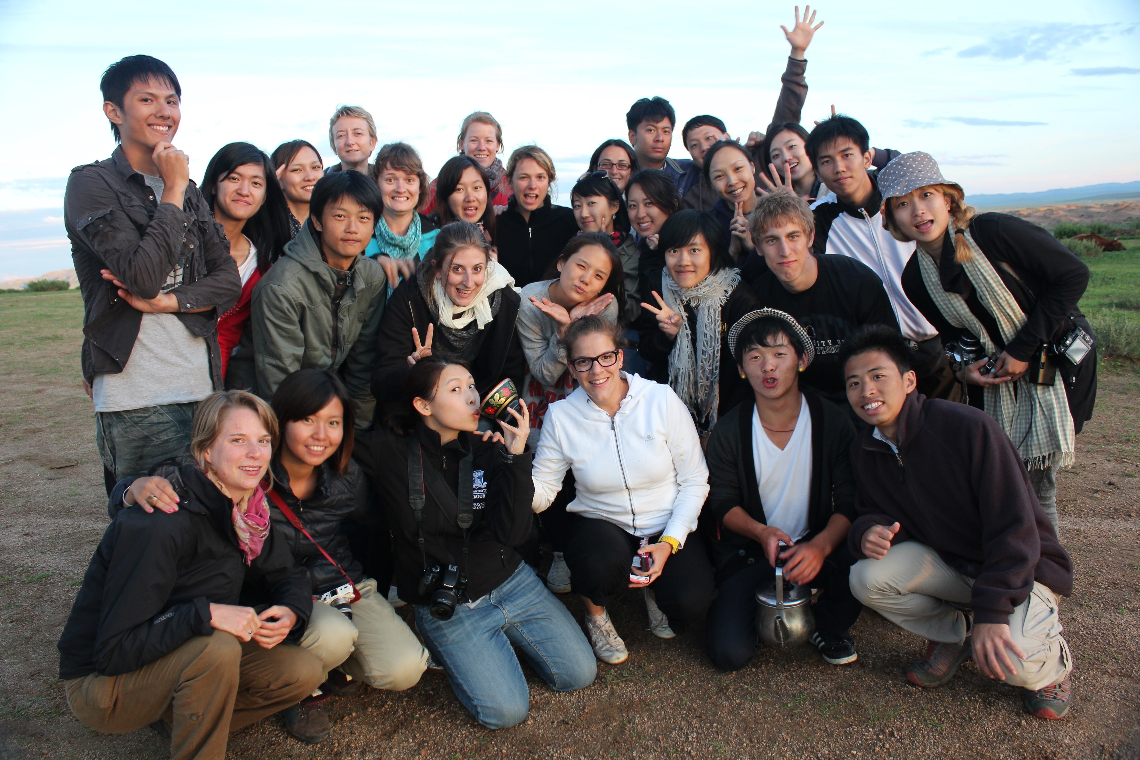 国際ワークキャンプの様子