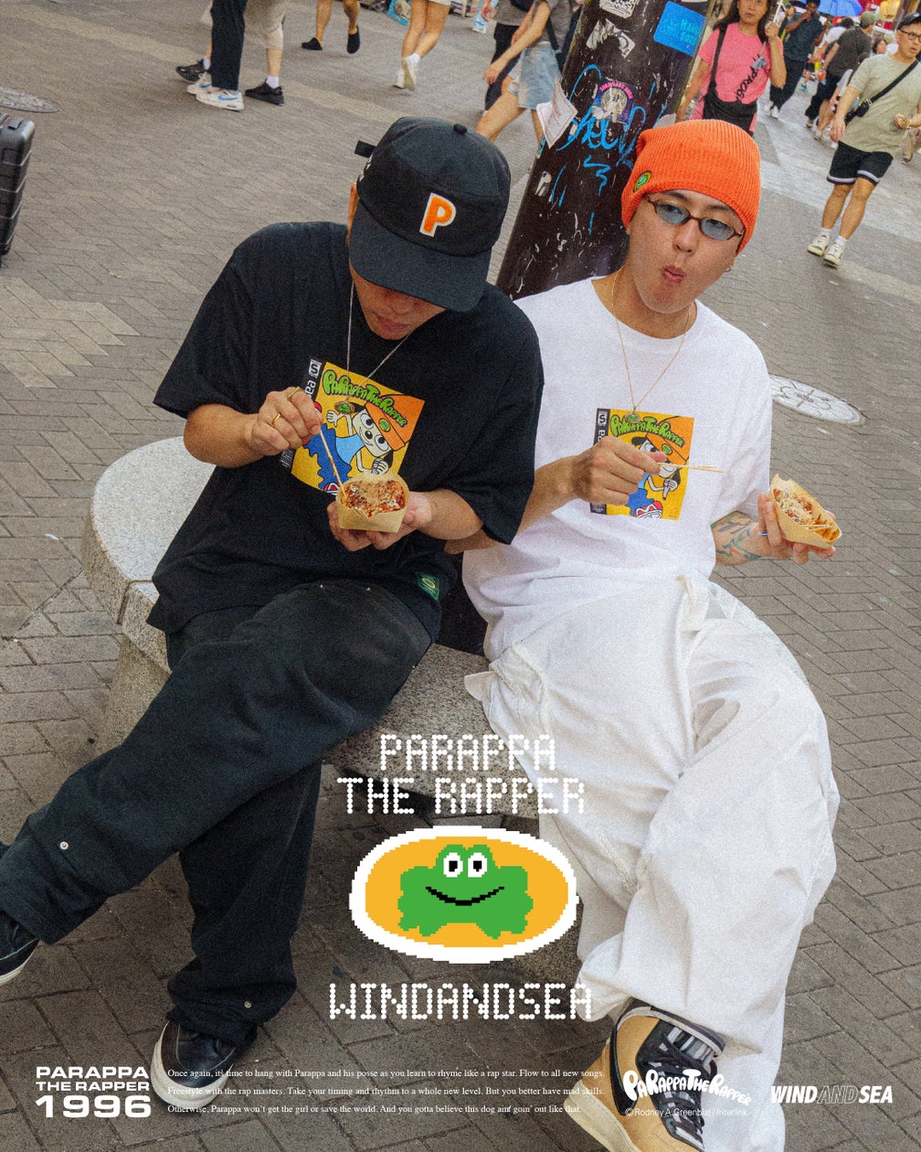 Purappa The Rapper PaRappa the Rapper 30周年を記念して、WIND AND SEAがスペシャルコラボレーションを発表。心斎橋PARCOにて ...