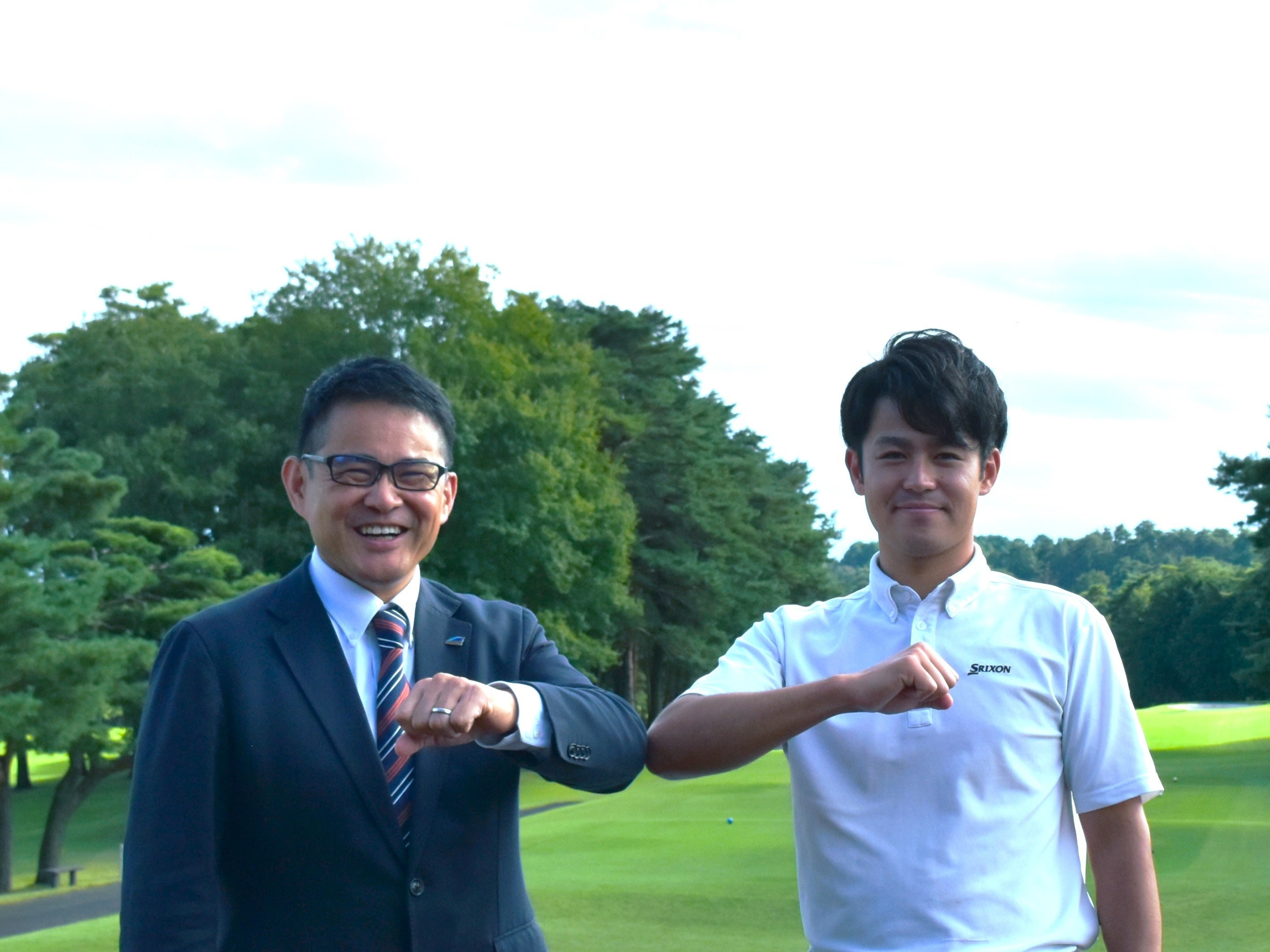 嵐山カントリークラブにて