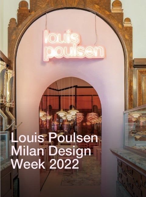 Louis Poulsen「PH Pale Roseコレクション」- ミラノデザインウィークでのインスタレーション風景より