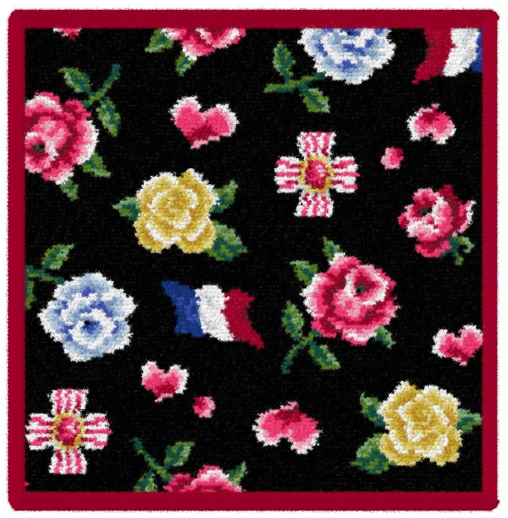 FEILER ハンカチVERSAILLES ROSE CHARMS