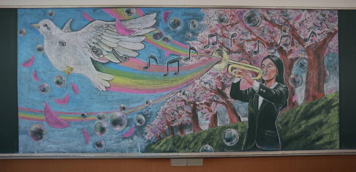 2019大会　宮崎日本大学高等学校　作品名：青春と旅立ち