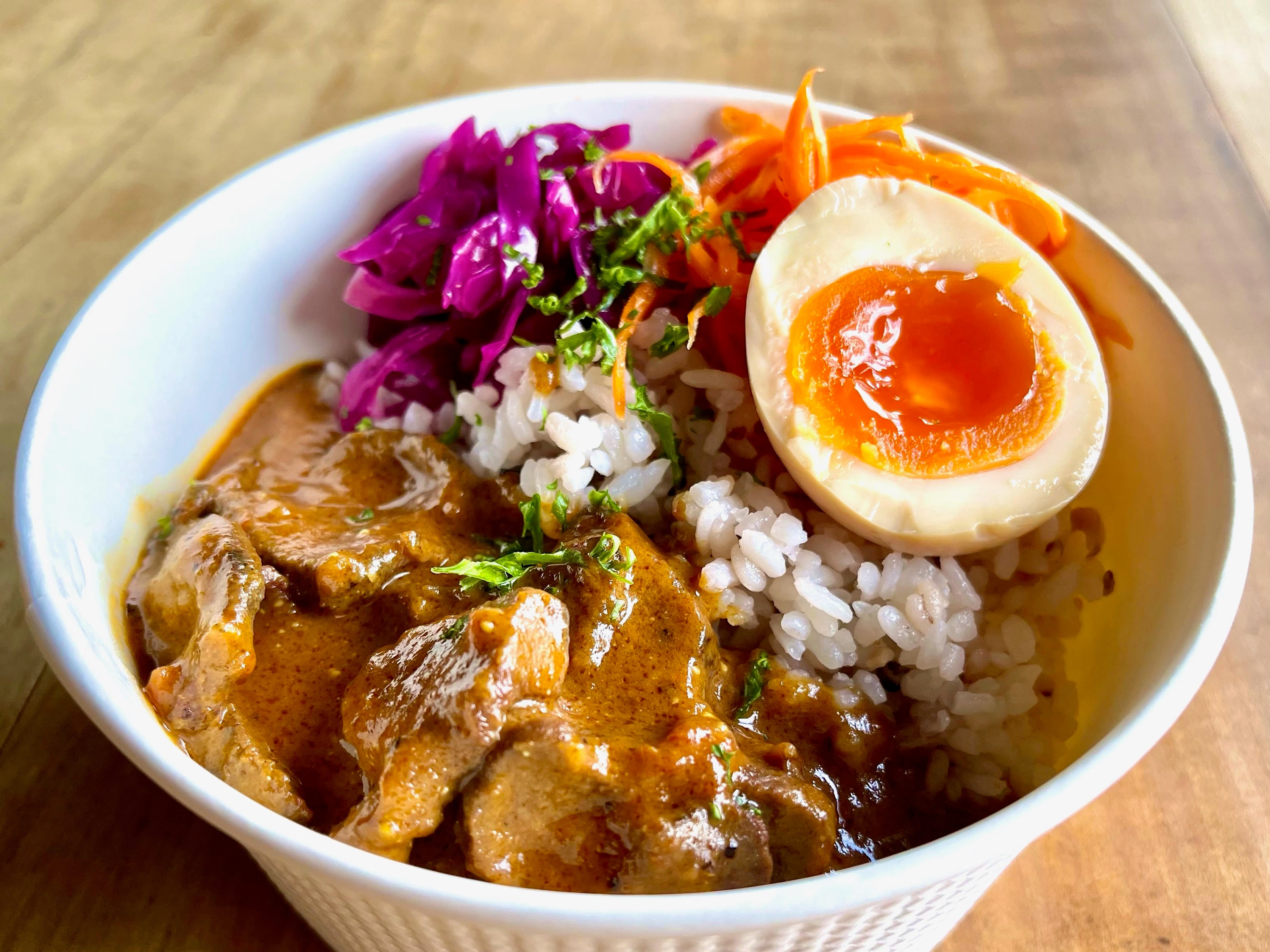 「若桜町鹿を使ったスパイスカレーボウル」