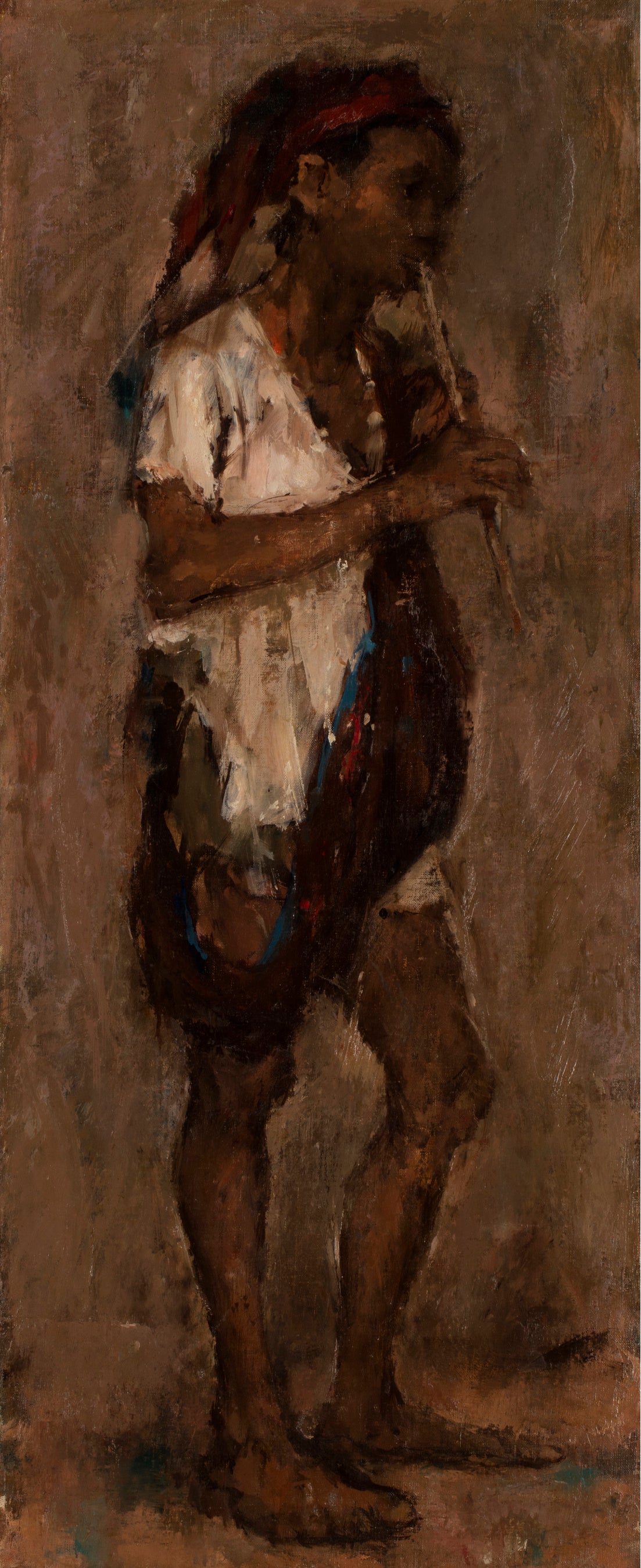 吉岡憲《笛吹き》1943（昭和 18）年