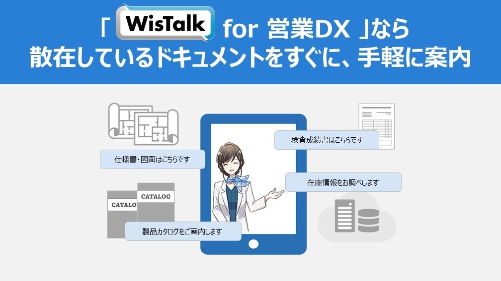 「WisTalk for 営業DX」の特長2