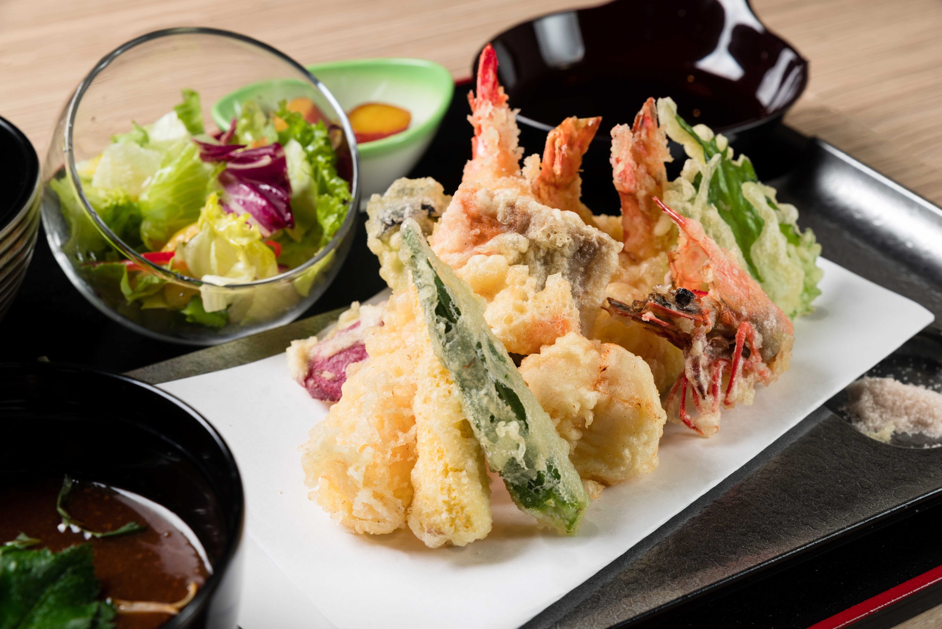 海の幸　海鮮天麩羅御膳