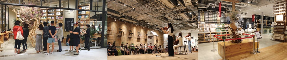 無印良品とのコラボレーションの様子（第２回開催時）