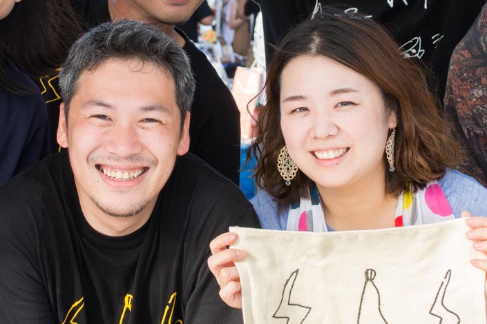 代表の松永さん（右）と宮村さん（左）