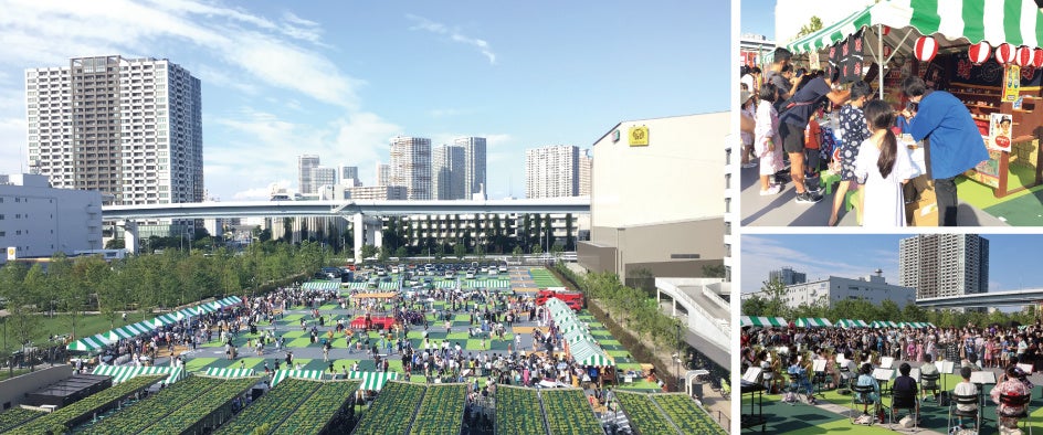 有明まつりの様子（2021年7月）