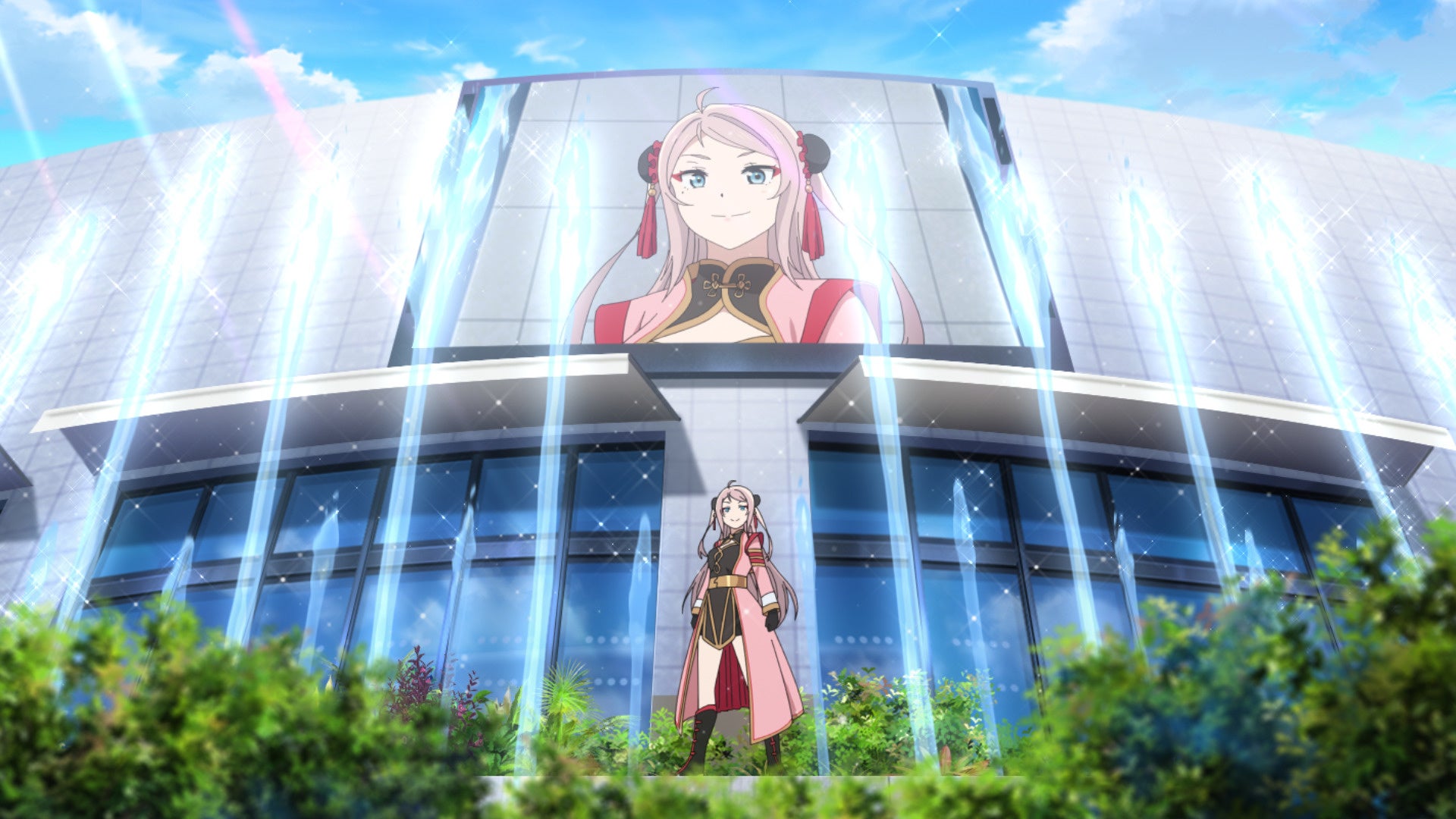TVアニメ放送を記念して期間限定イベントを開催！「有明ガーデン